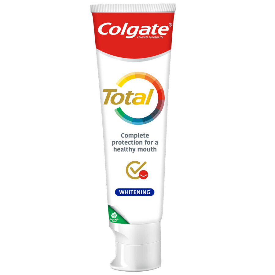 Colgate Total Whitening, pastă de dinți, albire, 75 ml