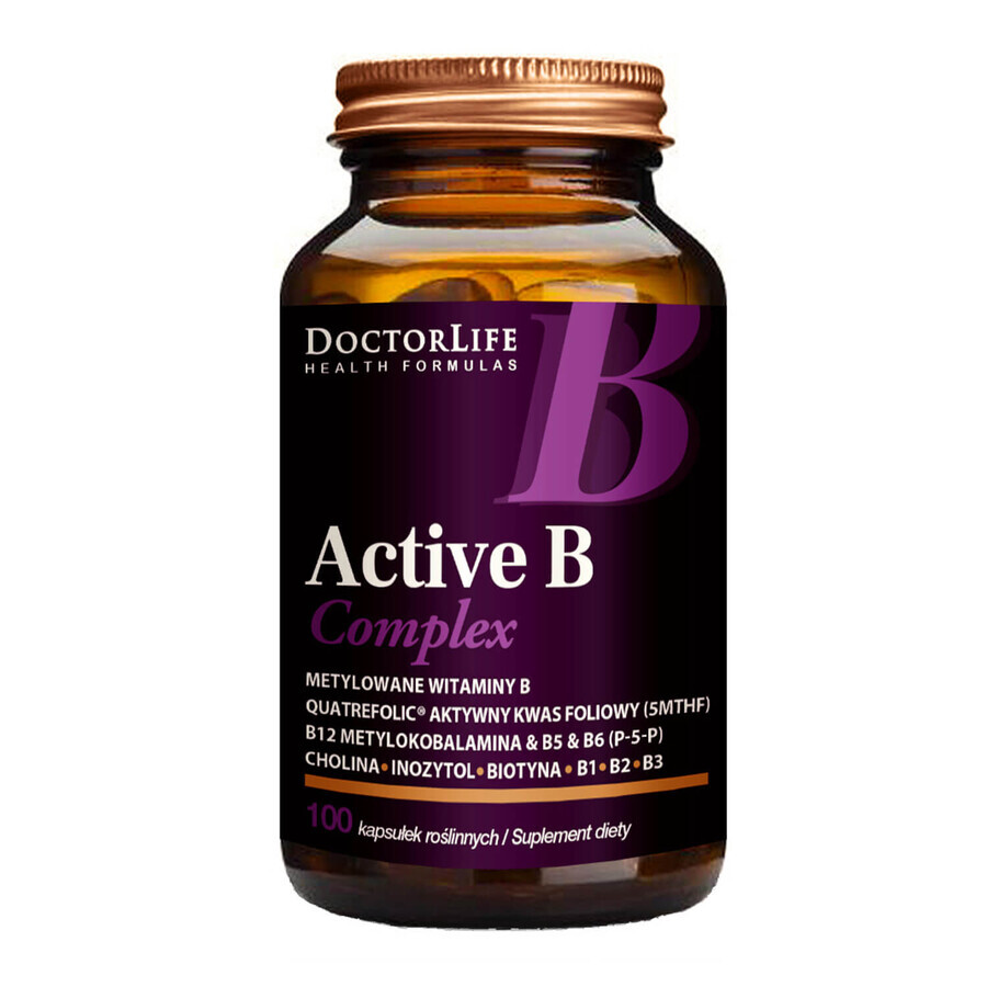 Doctor Life Active B Complex, 100 gélules végétales