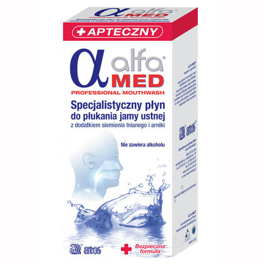 Alfa Med, apă de gură, 50 ml