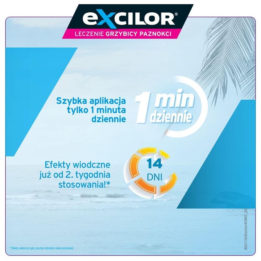 Excilor Tratament pentru ciuperca unghiilor, stick, 3.3 ml