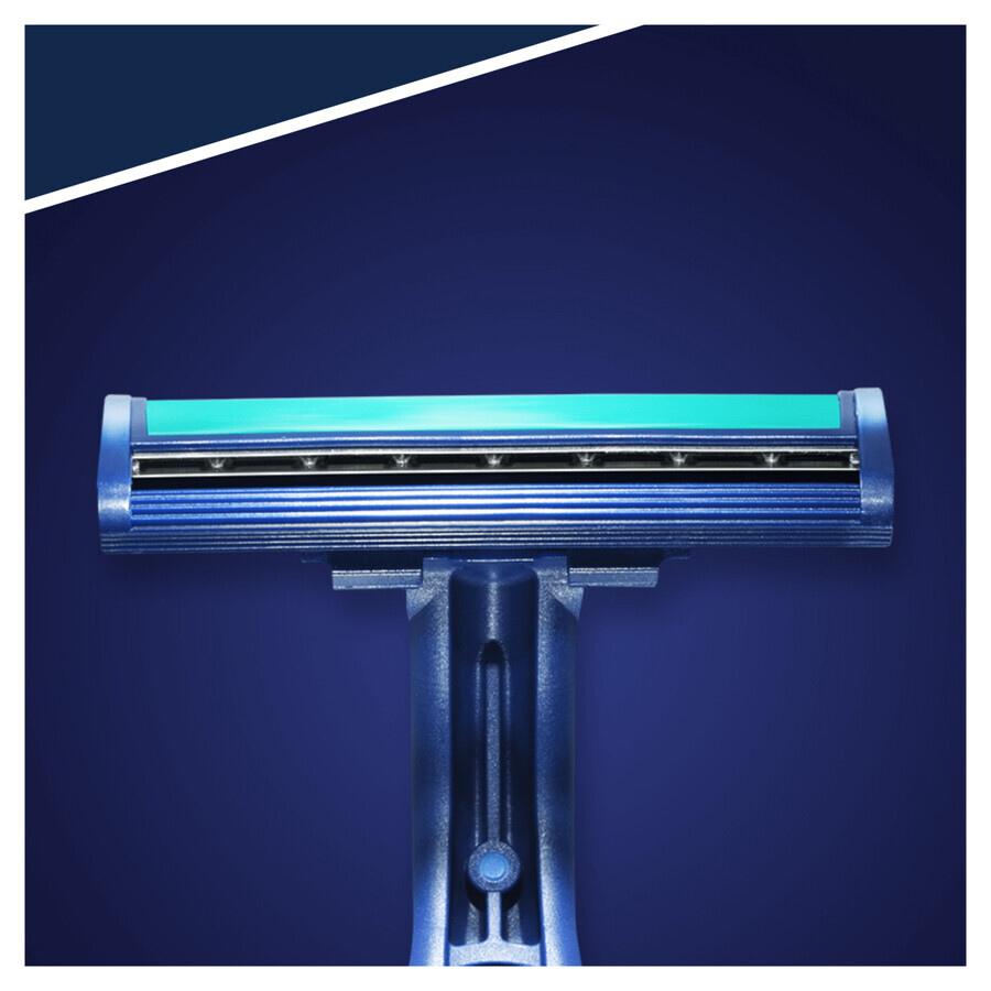 Gillette Blue II Plus, aparate de ras de unică folosință, 10 buc + 4 buc