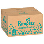 Pampers Active Baby, couches, taille 5, 11-16 kg, 150 pcs