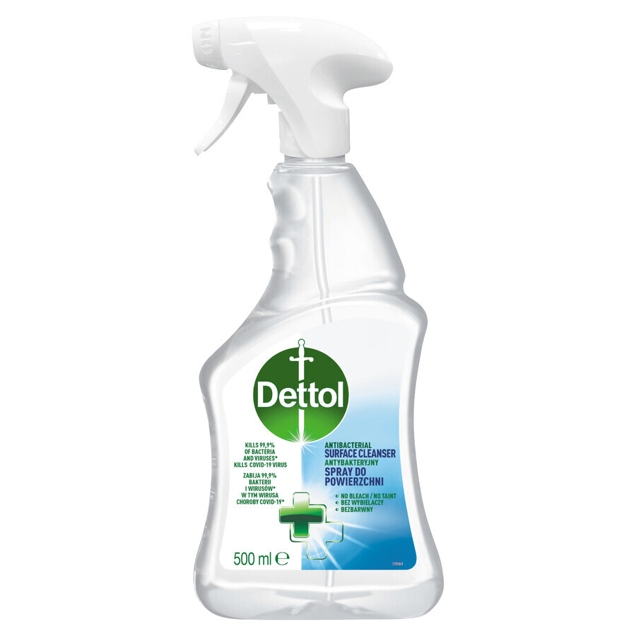 Dettol, spray antibacterian de suprafață, Original, 500 ml