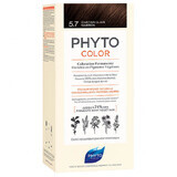 Phyto Color, vopsea de păr, 5.7 maro castaniu deschis, 50 ml