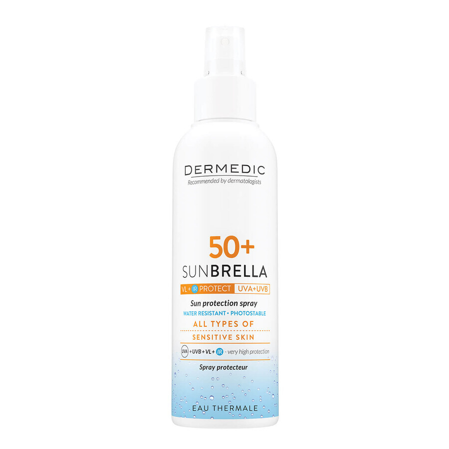 Dermedic Sunbrella, spray protector, SPF 50+, 150 ml