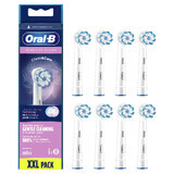 Oral-B, punte di ricambio per spazzolino elettrico Sensi UltraThin, EB 60-8, 8 pezzi