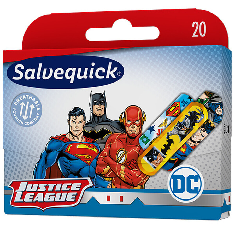 Salvequick Pflaster, Justice League, 20 Stück