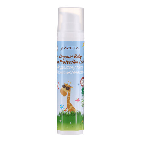 Azeta Bio, organic sunscreen from the first day, SPF 50+, 100 ml