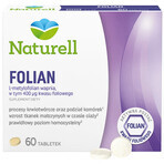 Naturell Folian, acid folic 400 µg, 60 comprimate