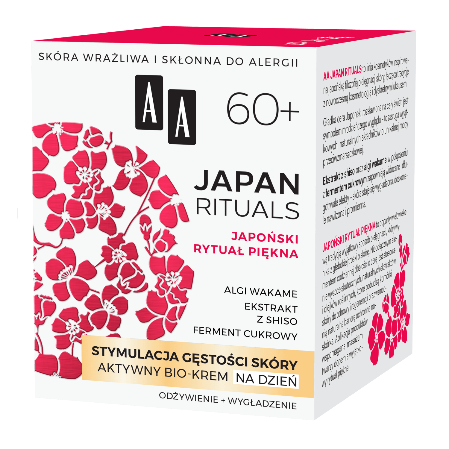 AA Japan Rituals, cremă de zi, stimularea densității pielii, 60+, 50 ml