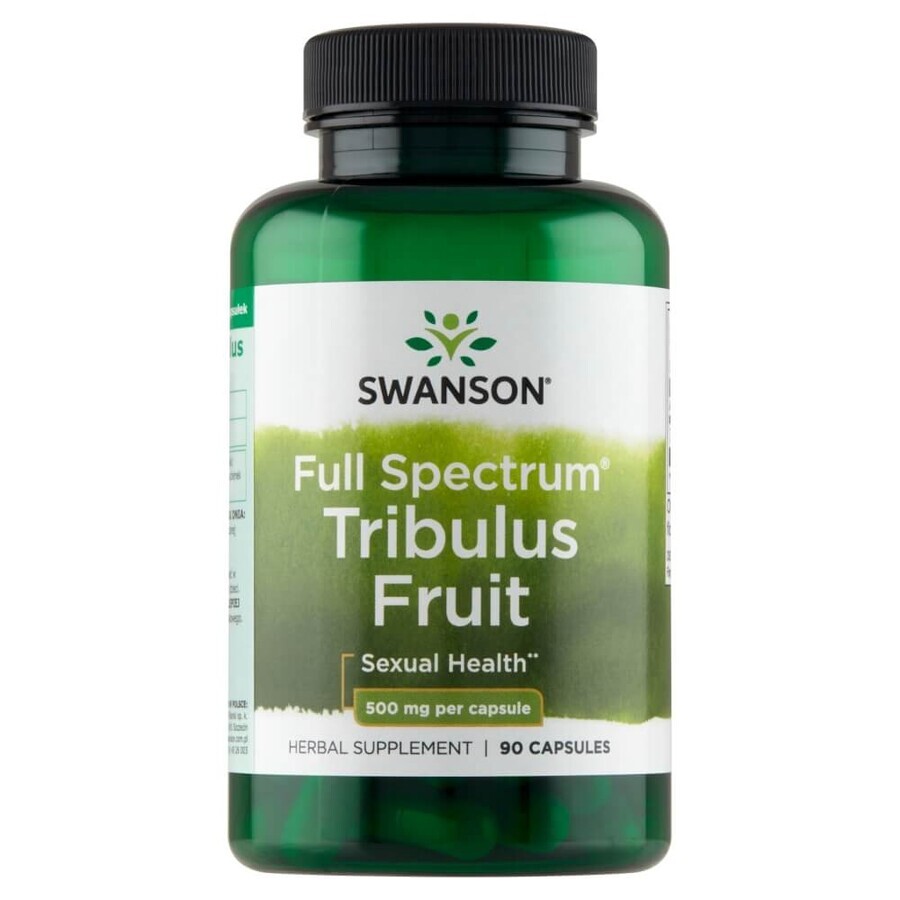 Swanson Full Spectrum Tribulus Fruit, Mace, 90 capsules