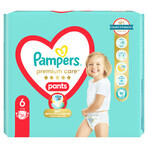 Pampers Premium Care Pants, couches, taille 6, 15+ kg, 31 pcs