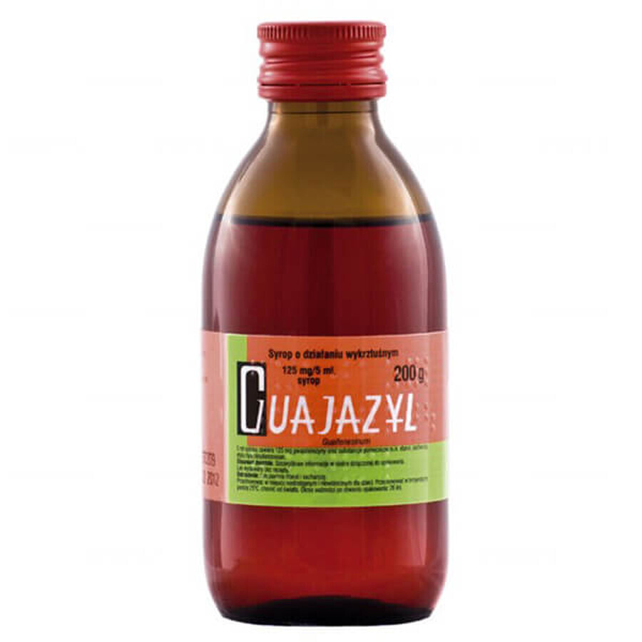 Guajazil 125 mg/ 5 ml, sciroppo, 200 g