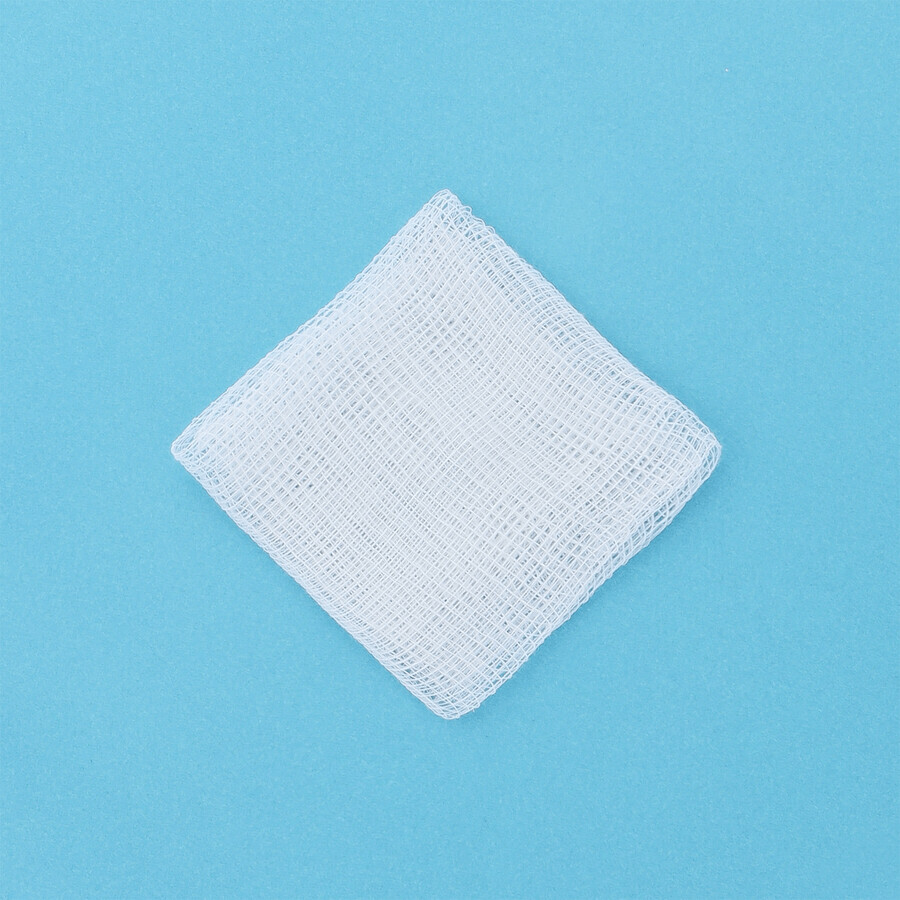 SEMA Protect, tampoane de tifon nesterile, 17 fire, 8 straturi, 5 cm x 5 cm, 100 bucăți