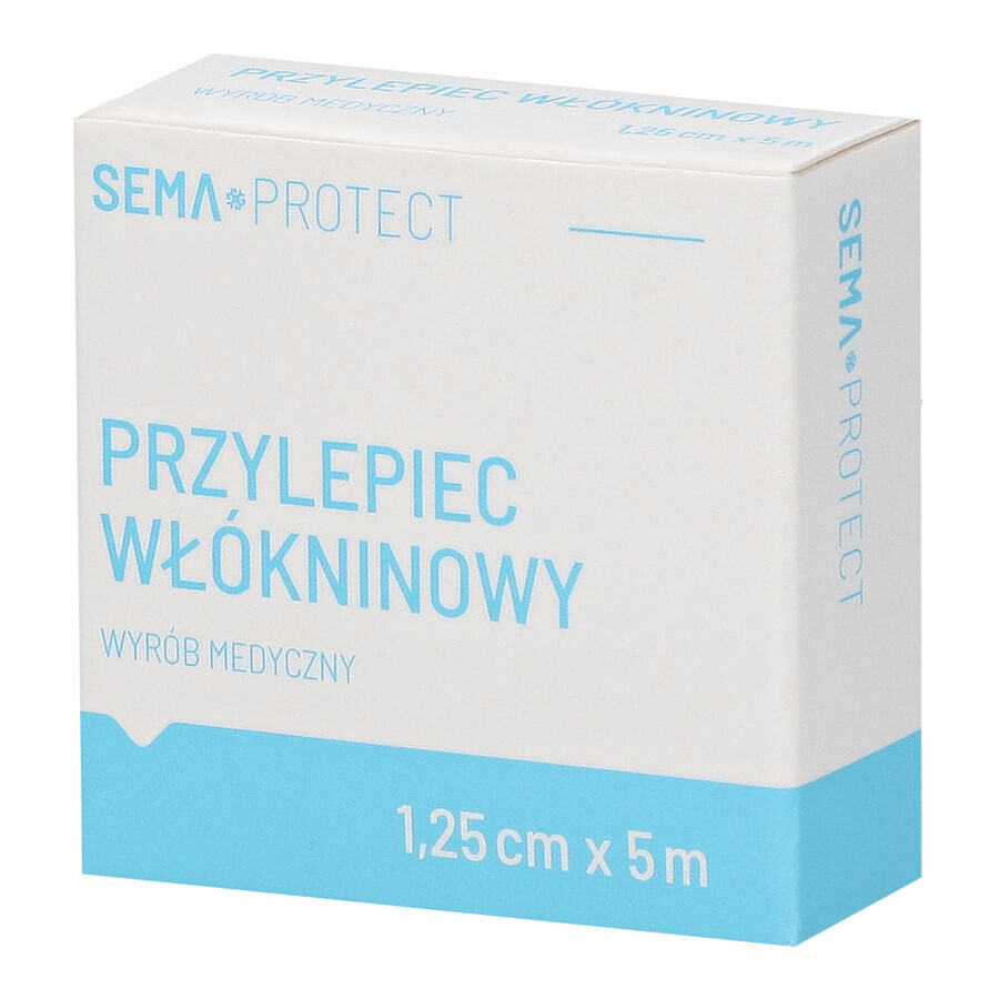 SEMA Protect, adeziv nețesut, 1,25 cm x 5 m, 1 buc