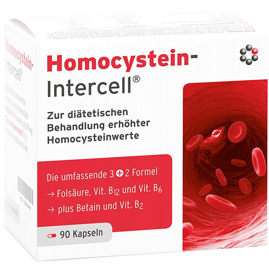 Mito-Pharma Homocisteină Intercell, 90 capsule