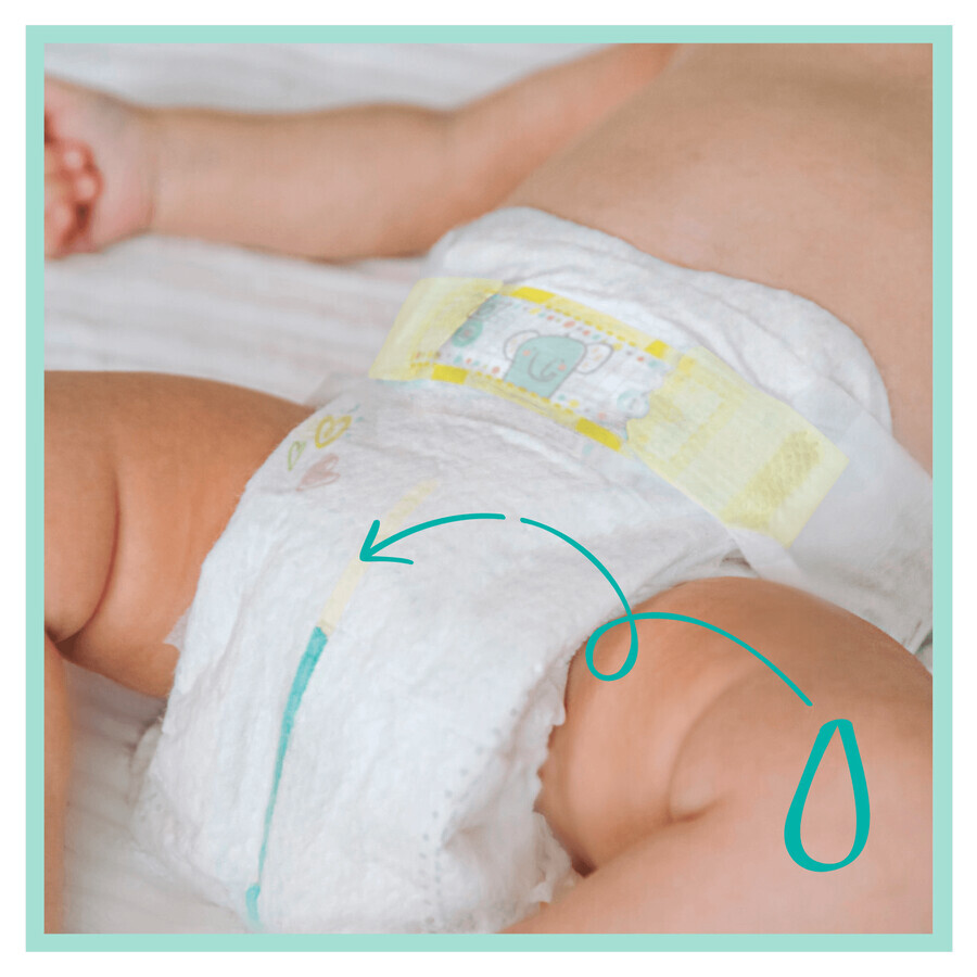 Pampers Premium Care, pañales talla 2, 4-8 kg, 240 piezas