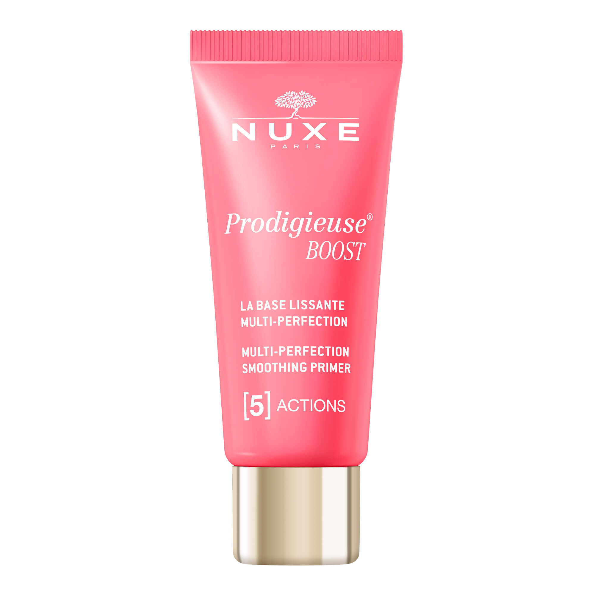 Nuxe Prodigieuse Boost, bază perfecționistă netezitoare 5în1, 30 ml