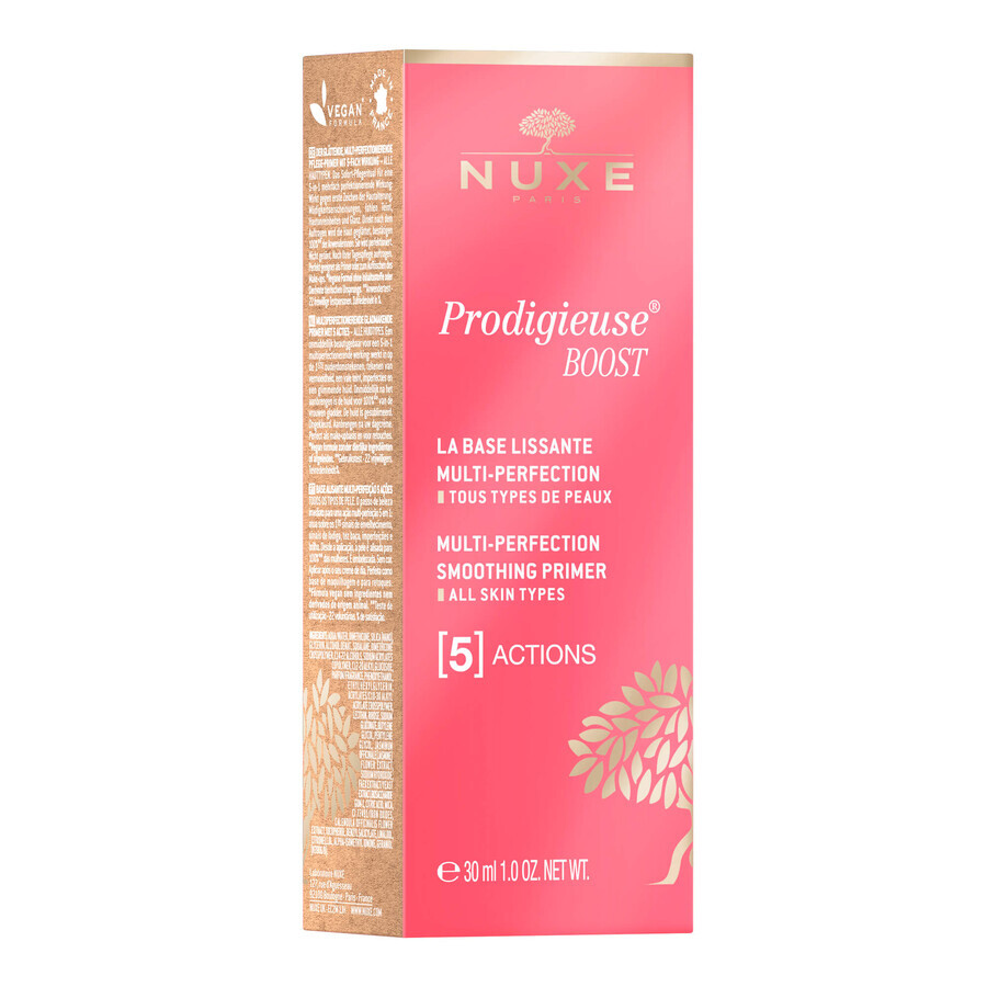 Nuxe Prodigieuse Boost, Perfectionist Smoothing Foundation 5in1, 30ml