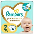 Pampers Premium Care, diapers size 2, Mini, 4-8 kg, 23 pcs