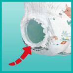 Pampers Premium Care Pants, pantalones pañales, talla 4, 9-15 kg, 38 piezas