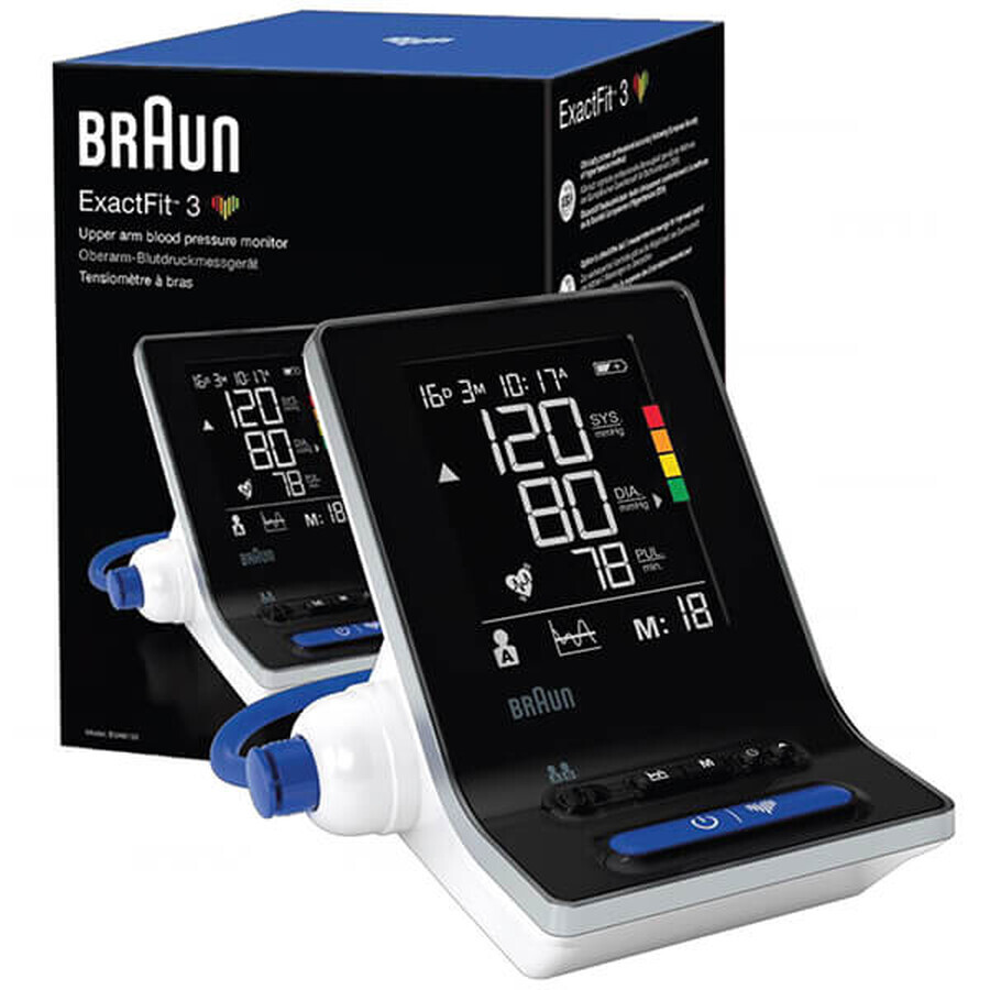 Braun ExactFit-3 BUA6150, tensiometru automat pentru brațul superior