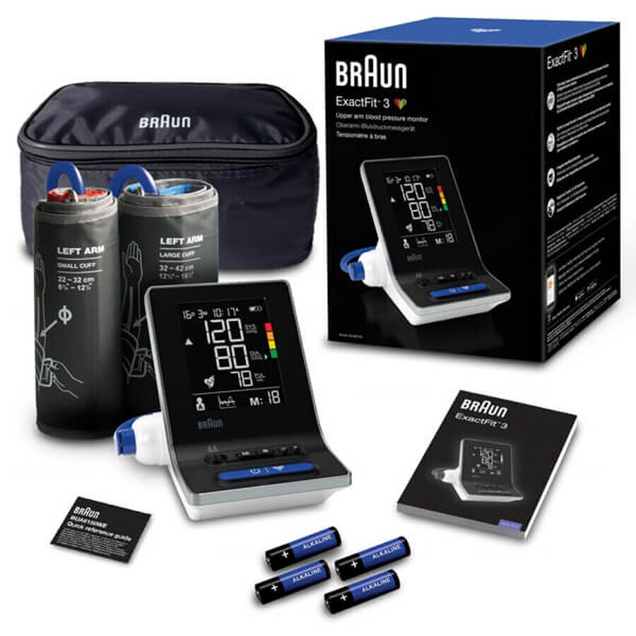 Braun ExactFit-3 BUA6150, tensiometru automat pentru brațul superior