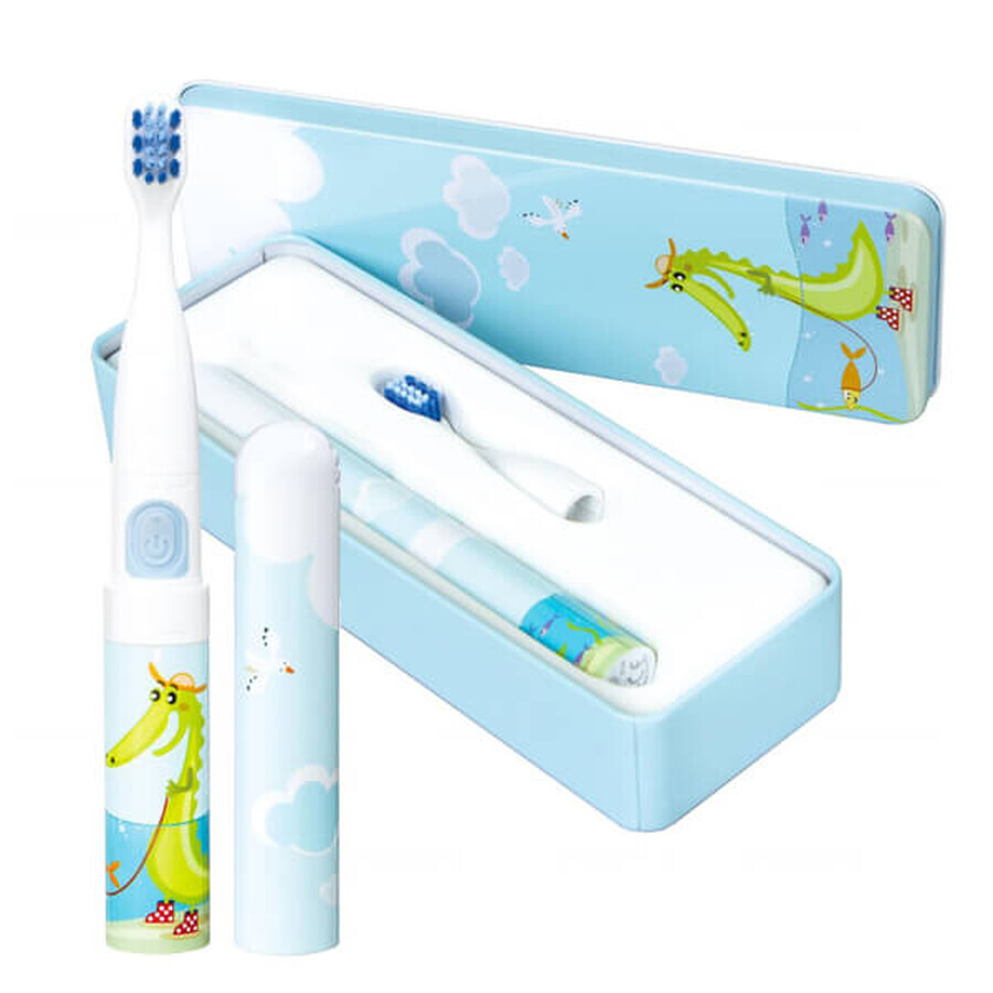 Vitammy Smile, sonic toothbrush for children from the age of 3, crocodile, 1 pc