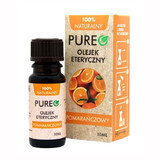 Pureo, aceite esencial de naranja, 10 ml