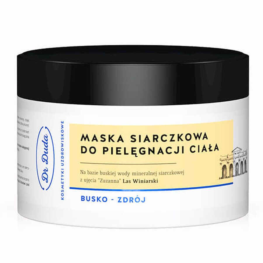 Dr Duda, mască cu sulfură pentru îngrijirea corpului, 200 g