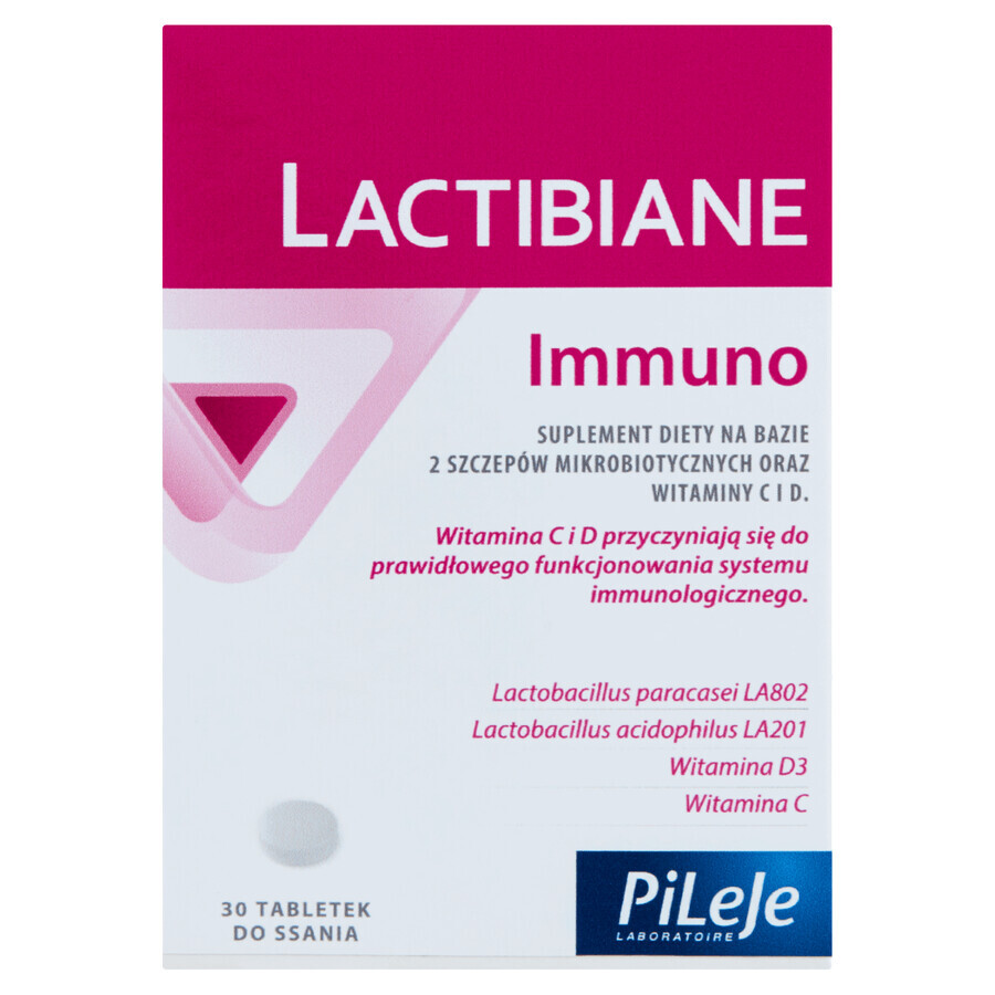 Lactibiane Immuno, 30 pastile