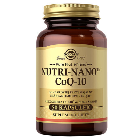 Solgar Nutri-Nano CoQ10, 50 capsule