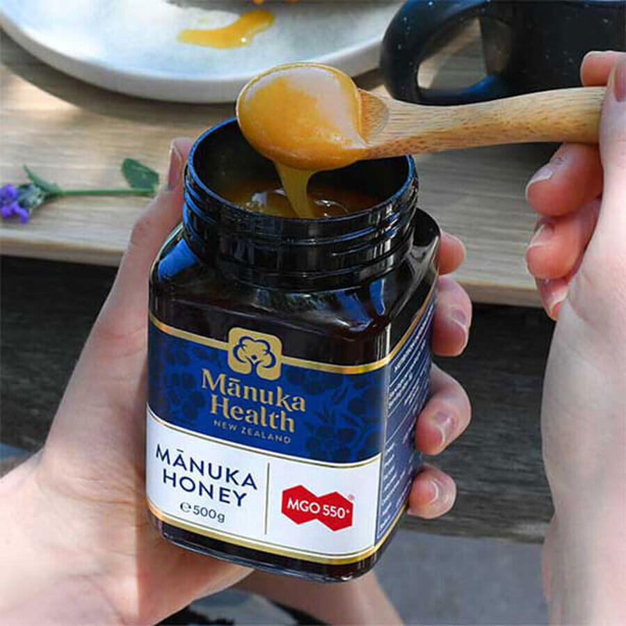 Manuka Health, Miere de Manuka MGO 550+, 500 g