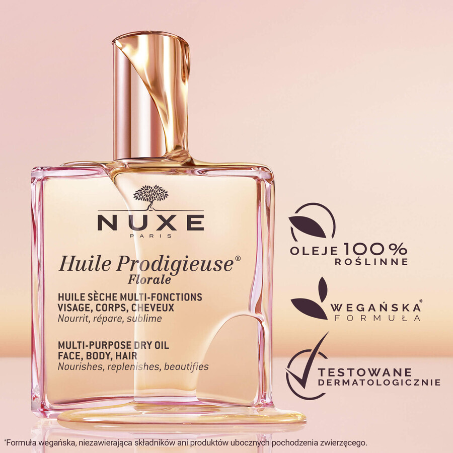 Nuxe Huile Prodigieuse Florale, olio secco per corpo, viso e capelli, 100 ml