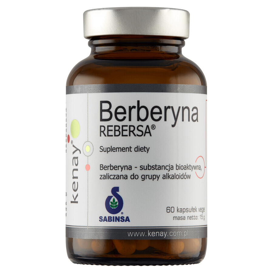 Kenay Berberine Berbers, 60 capsules