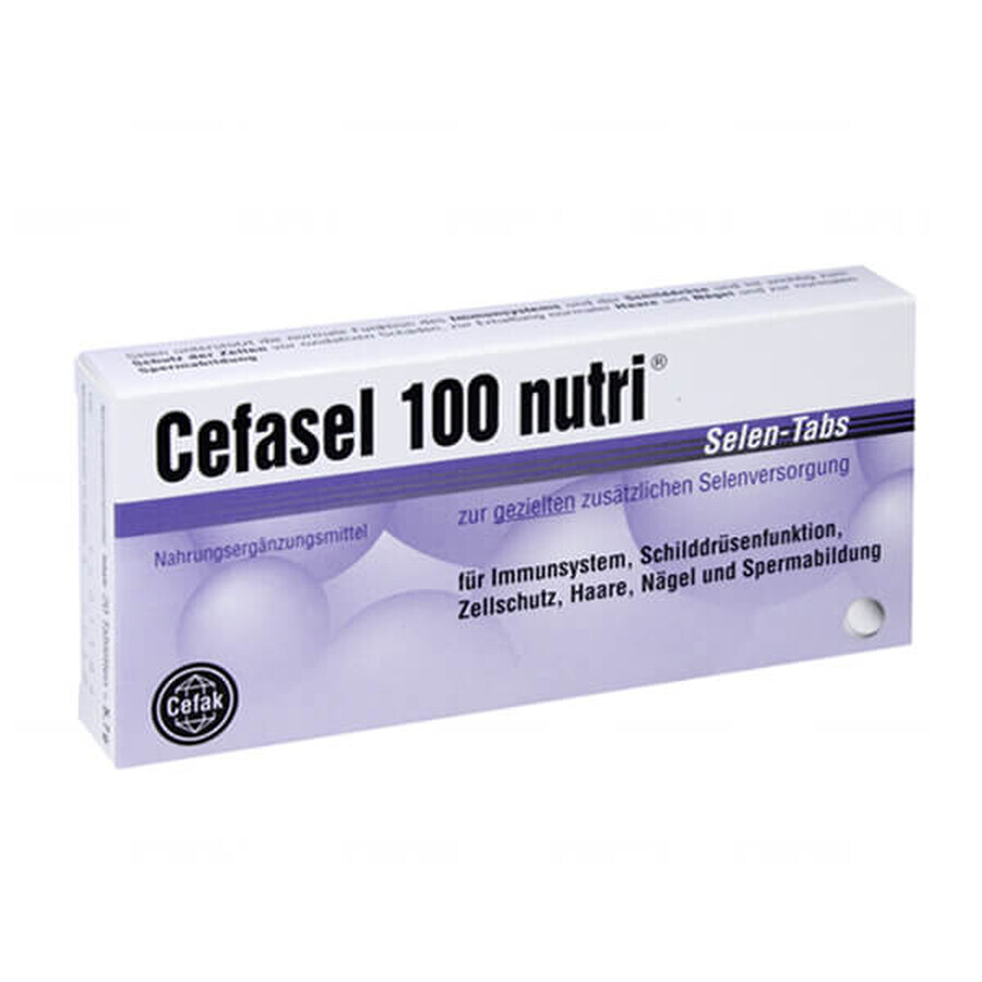 Cefasel 100 Nutri, 60 compresse