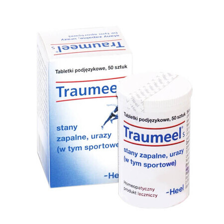 Heel Traumeel S, 50 comprimate sublinguale