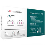 Pylori-Screen, test rapid pentru detectarea anticorpilor împotriva Helicobacter pylori, 1 buc