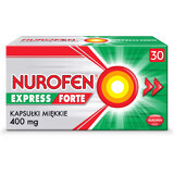 Nurofen Express Forte 400 mg, 30 capsule moi