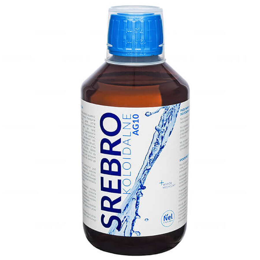 Nelfarma Argento colloidale AG10, liquido, 300 ml