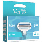 Gillette Venus Smooth, cartușe de schimb, 4 bucăți