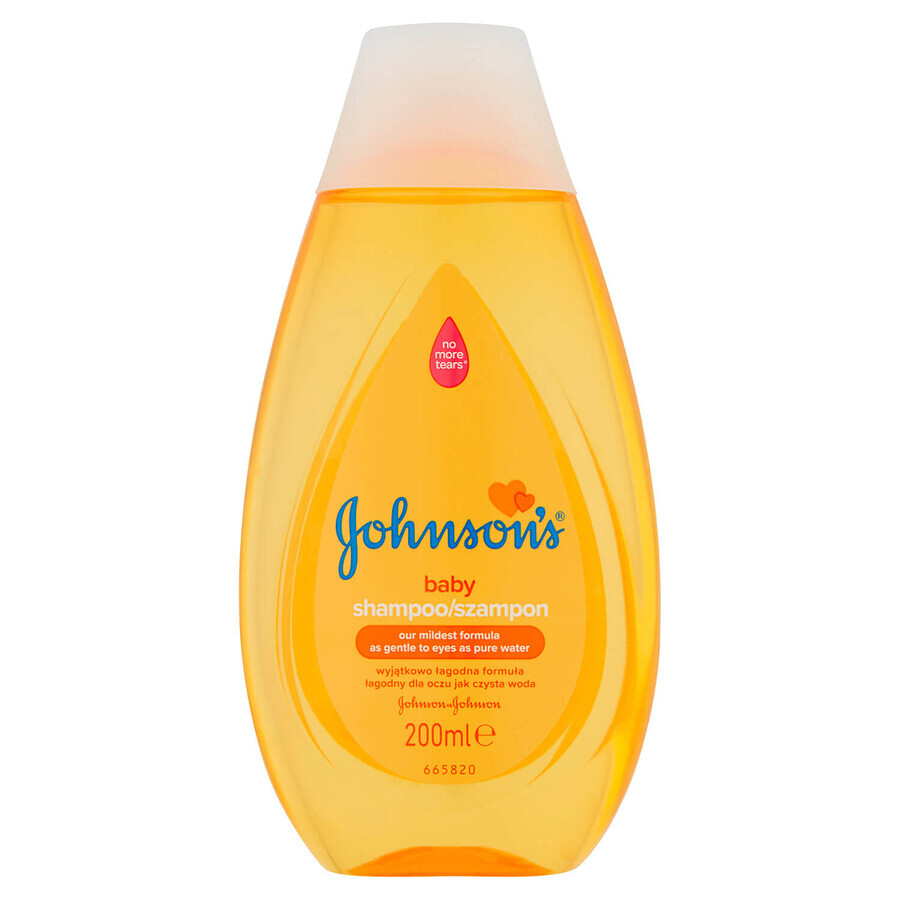 Johnson's baby, Gold, șampon de păr pentru copii, 200 ml