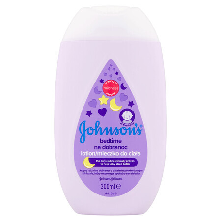 Johnson's baby, Bedtime, lapte de corp pentru copii, 300 ml