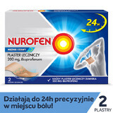 Nurofen Muscles and Joints 200 mg, plasture medicinal, 2 unități