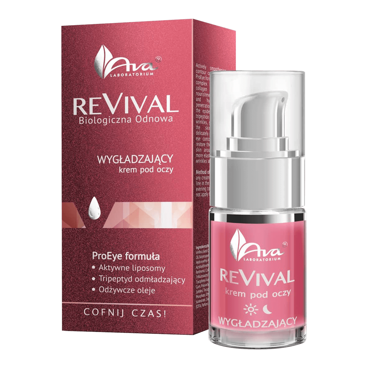 AVA Revival, cremă de ochi netezitoare, 15 ml