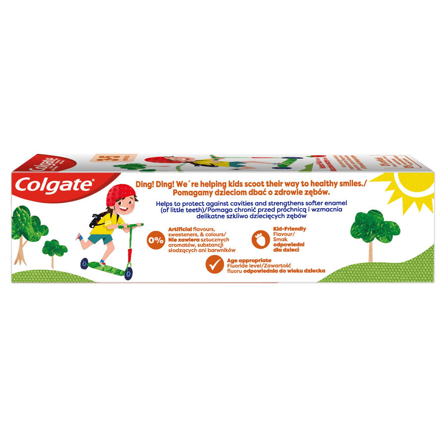 Colgate Kids, pastă de dinți pentru copii, căpșuni, 3-5 ani, 50 ml