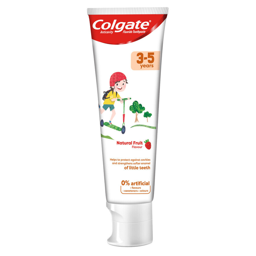 Colgate Kids, pastă de dinți pentru copii, căpșuni, 3-5 ani, 50 ml