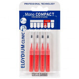 Elgydium Clinic Mono Compact, brosses interdentaires 1,5 mm, rouge, 4 pcs.