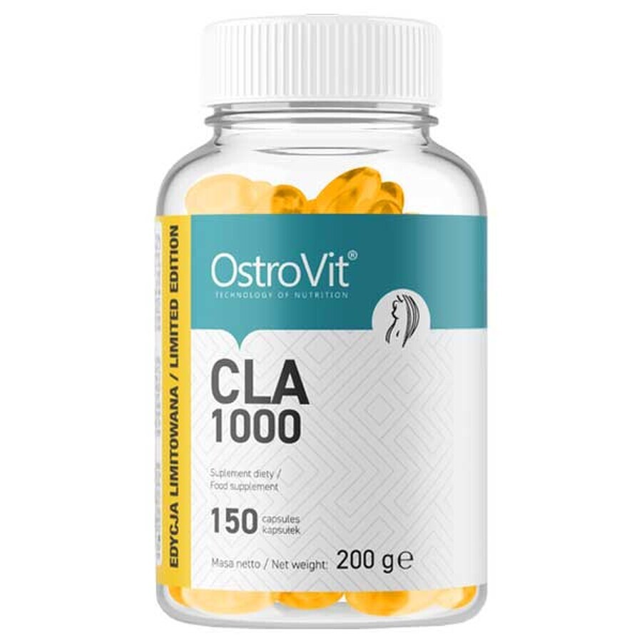 OstroVit CLA 1000, limitierte Auflage, 150 Kapseln