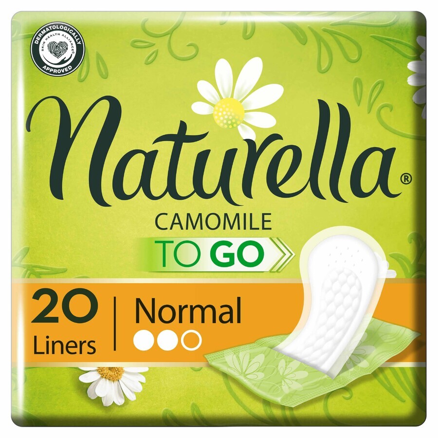 Naturella To Go, tampoane sanitare, mușețel, Plus, 20 buc